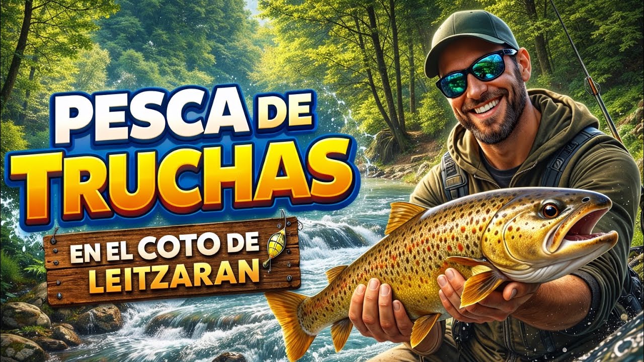 Pesca de la trucha, COTO LEITZARAN 4K