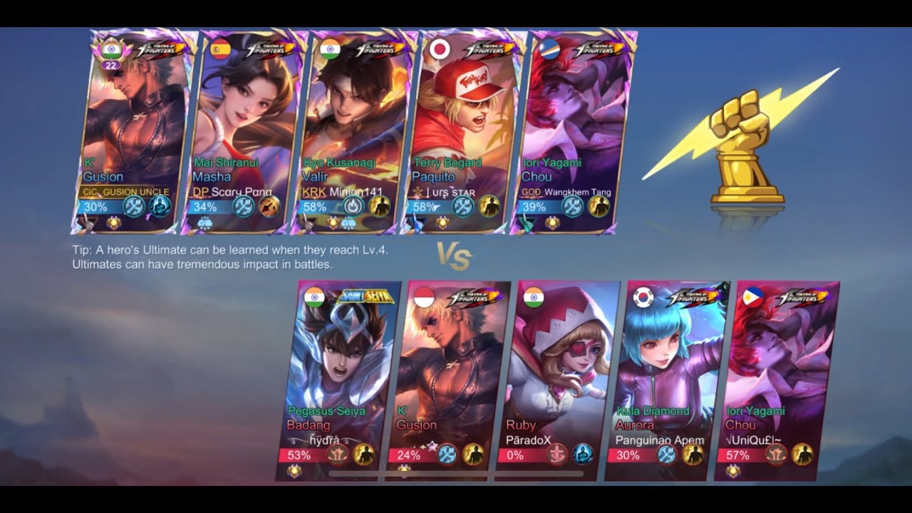 FINALLY ALL K.O.F SKINS GAMEPLAY 🔥 DREAM COME TRUE🤗