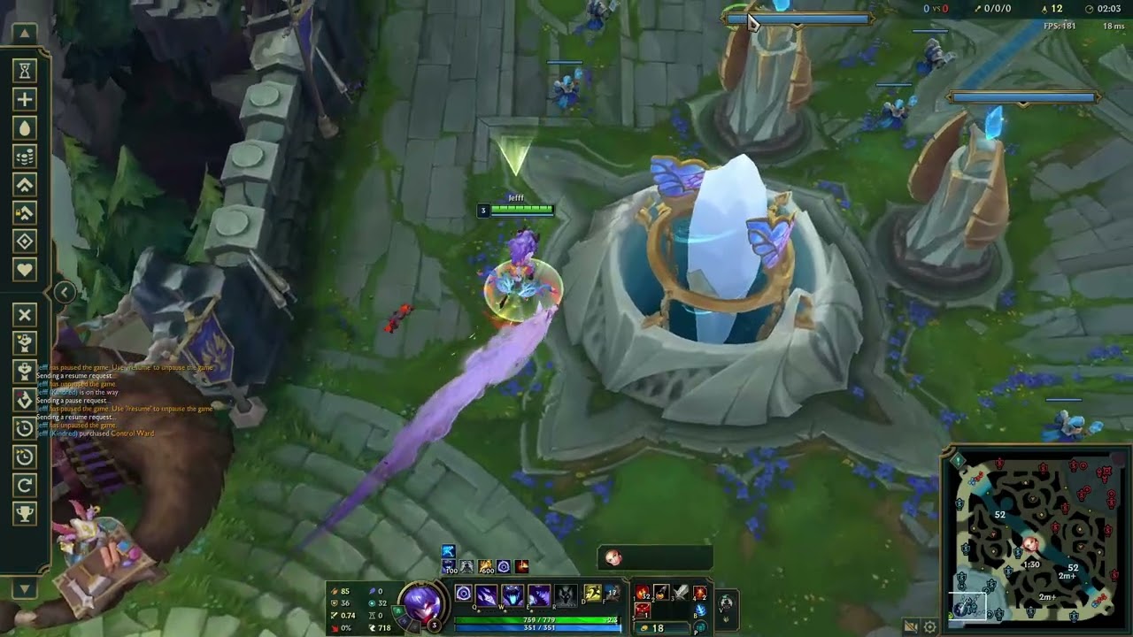 Kindered Clear (Around the time Scuttle Spawns)