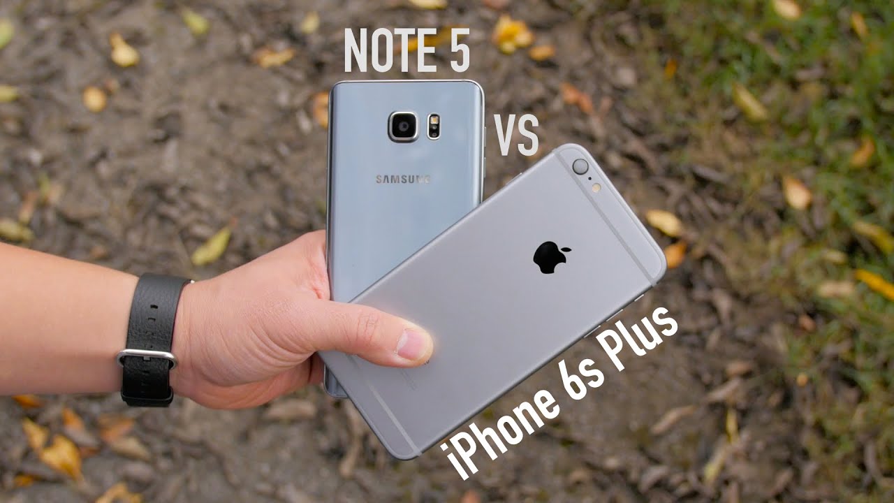 iPhone 6s Plus vs Note 5 Full Comparison! (With Camera Shootout)
