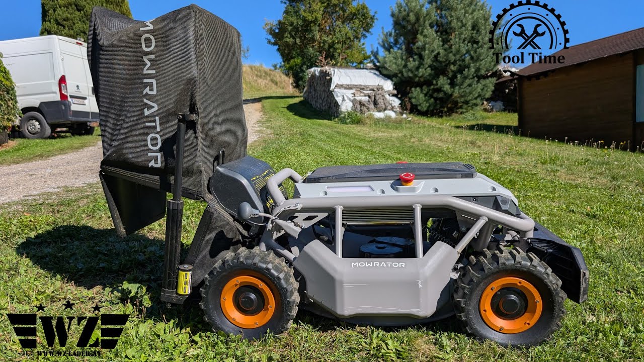 Mowrator S1 mit Mulchmesser und Auto Bag! Der perfekte Rasenmäher