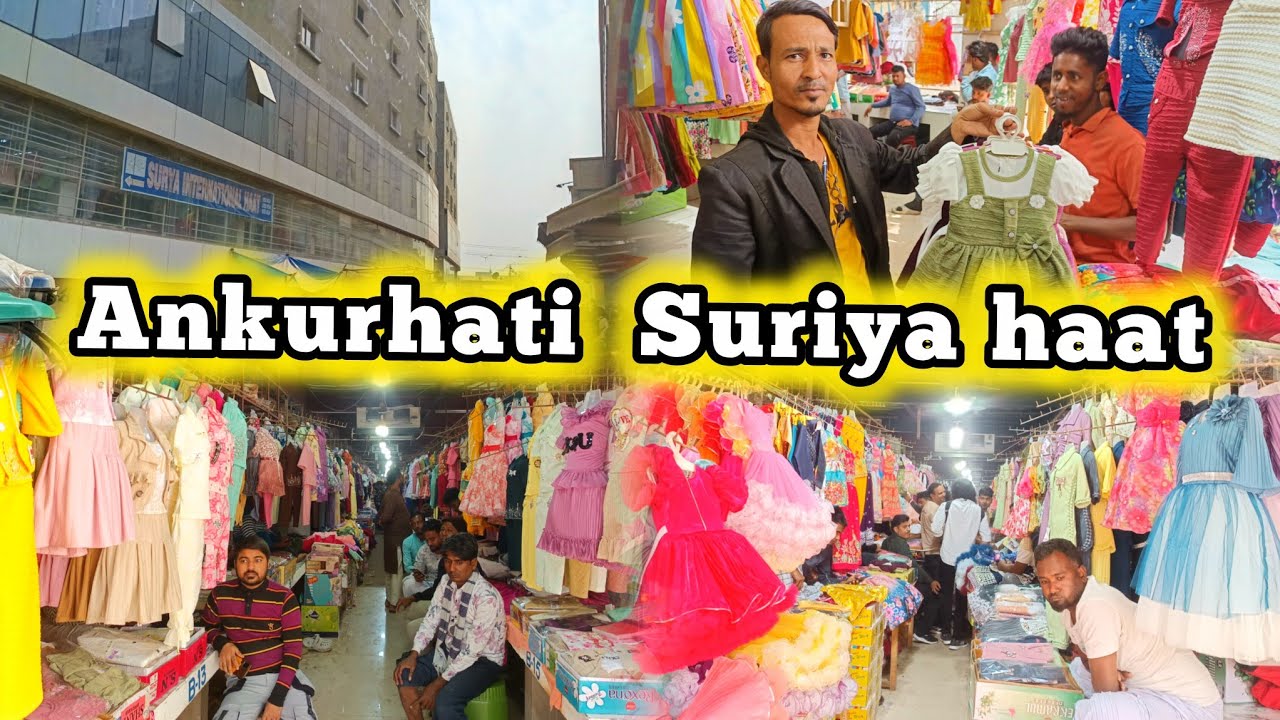 Biggest Wholesale clothing Market in Howrah( Ankurhati Suriya Haat)
