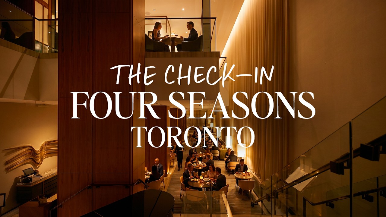 A Night in Toronto's Two MICHELIN Key Hotel - The Check-In (Four Seasons Hotel)