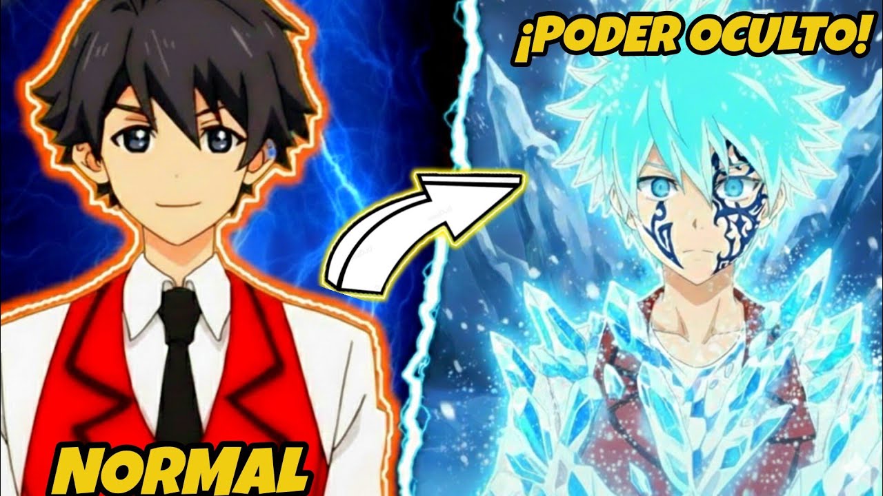 4 Animes en ESPAÑOL LATINO Donde el Prota Oculta un PODER BRUTAL 🔥