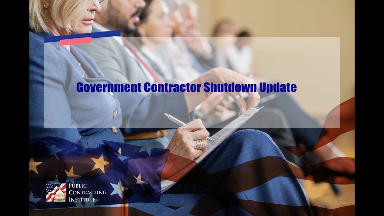 Government Contractor Shutdown Update