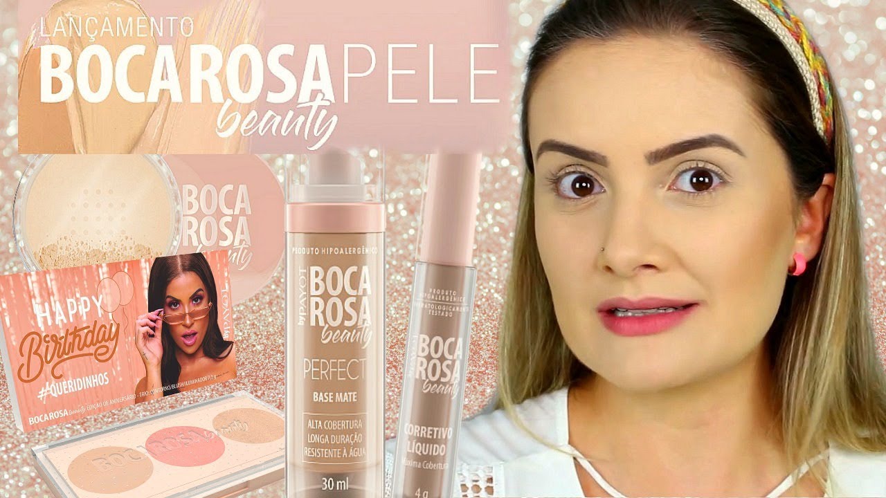 TESTEI a LINHA DE PELE da BOCA ROSA