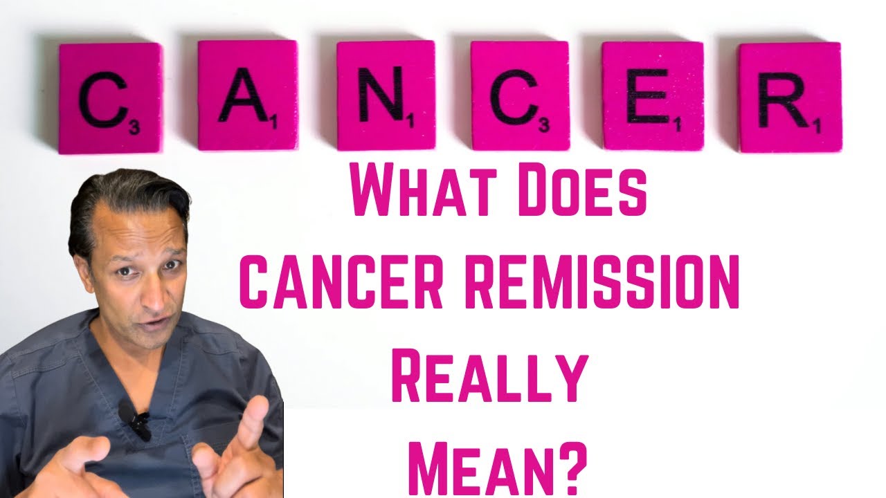 CANCER REMISSION vs CURED