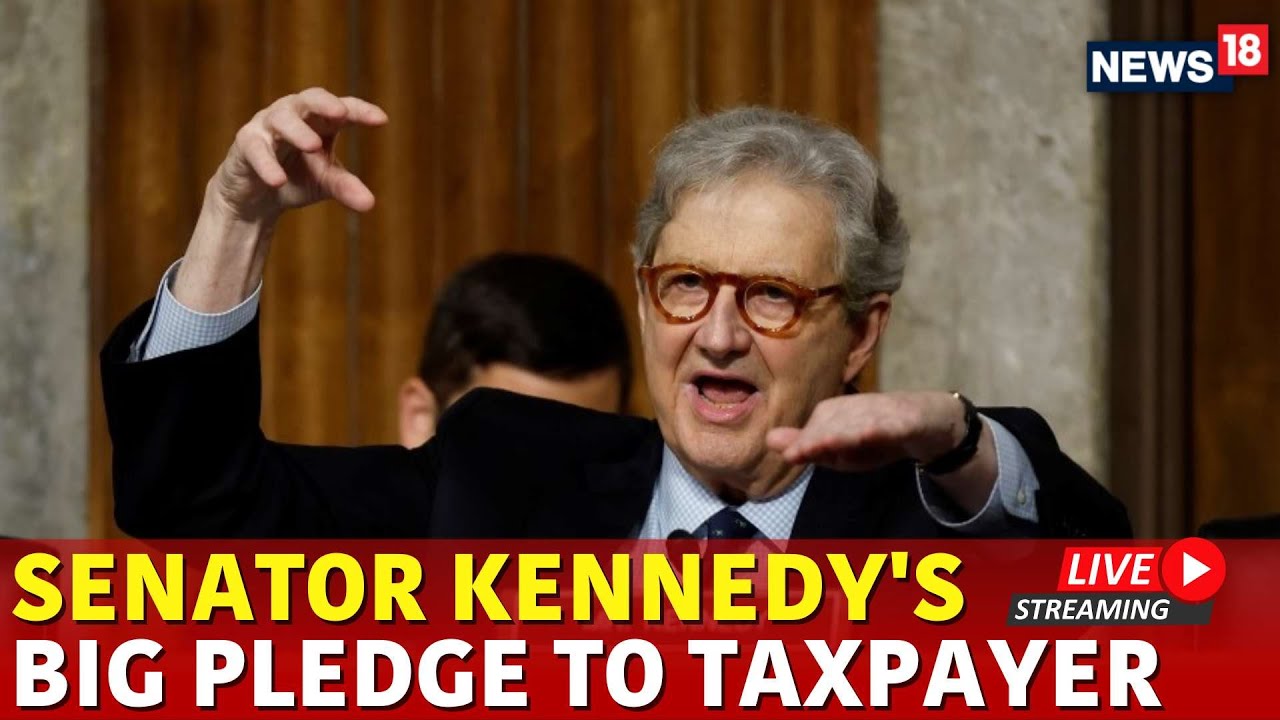 Senator Kennedy Speech Live | Kennedy: Treasury Will Return Americans' Savings Bonds Under My Law