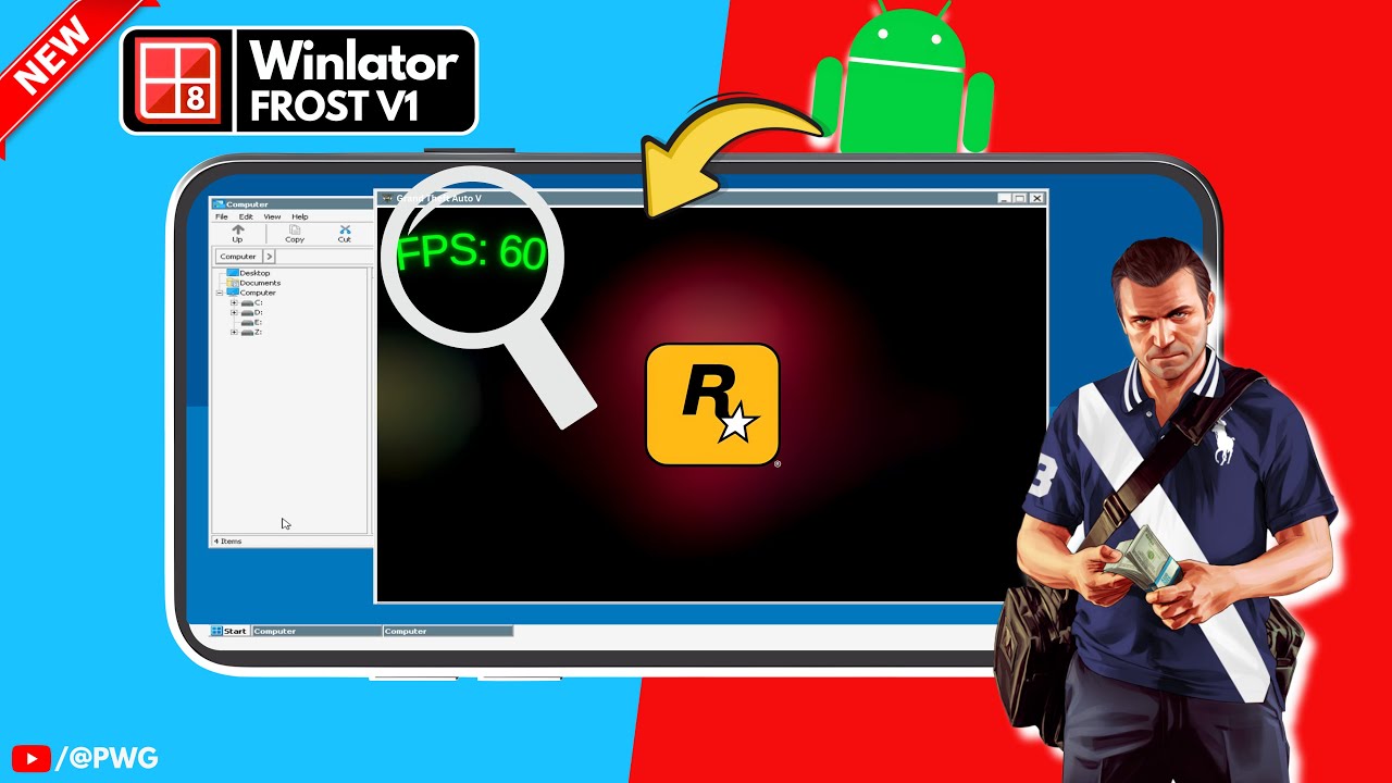 Install Winlator Frost 8 Emulator on Android | Winlator New Update