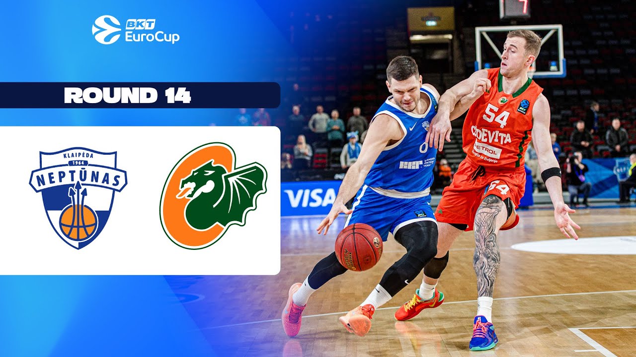 Neptunas Kleipeda - Cedevita Olimpija Ljubljana | Round 14 | EuroCup Basketball 2025-26