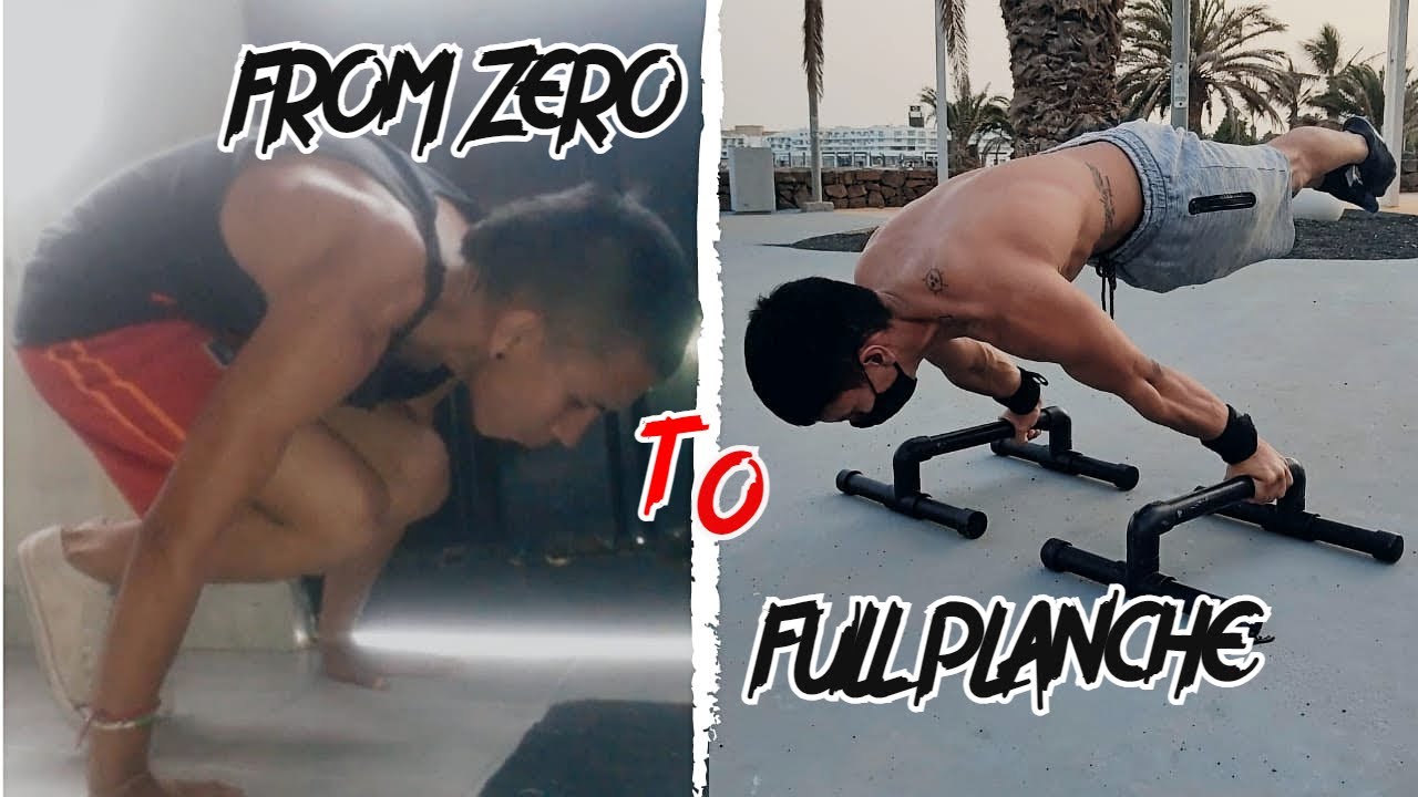 INCREDIBLE FULL PLANCHE PROGRESSION - FROM ZERO TO FULL PLANCHE!  Streetworkout &Calistenia