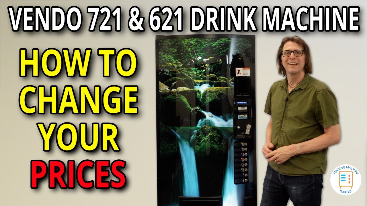 Vendo 721 & 621 Drink Vending Machine - How to Set Prices