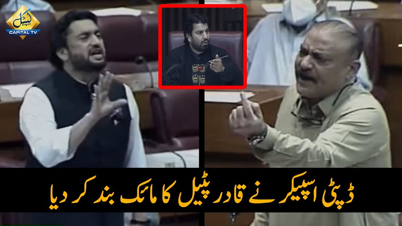 Deputy Speaker ny Qadir Patel Ka Mic Band Kar Dya | Abdul Qadir Patel VS Shehryar Afridi in NA