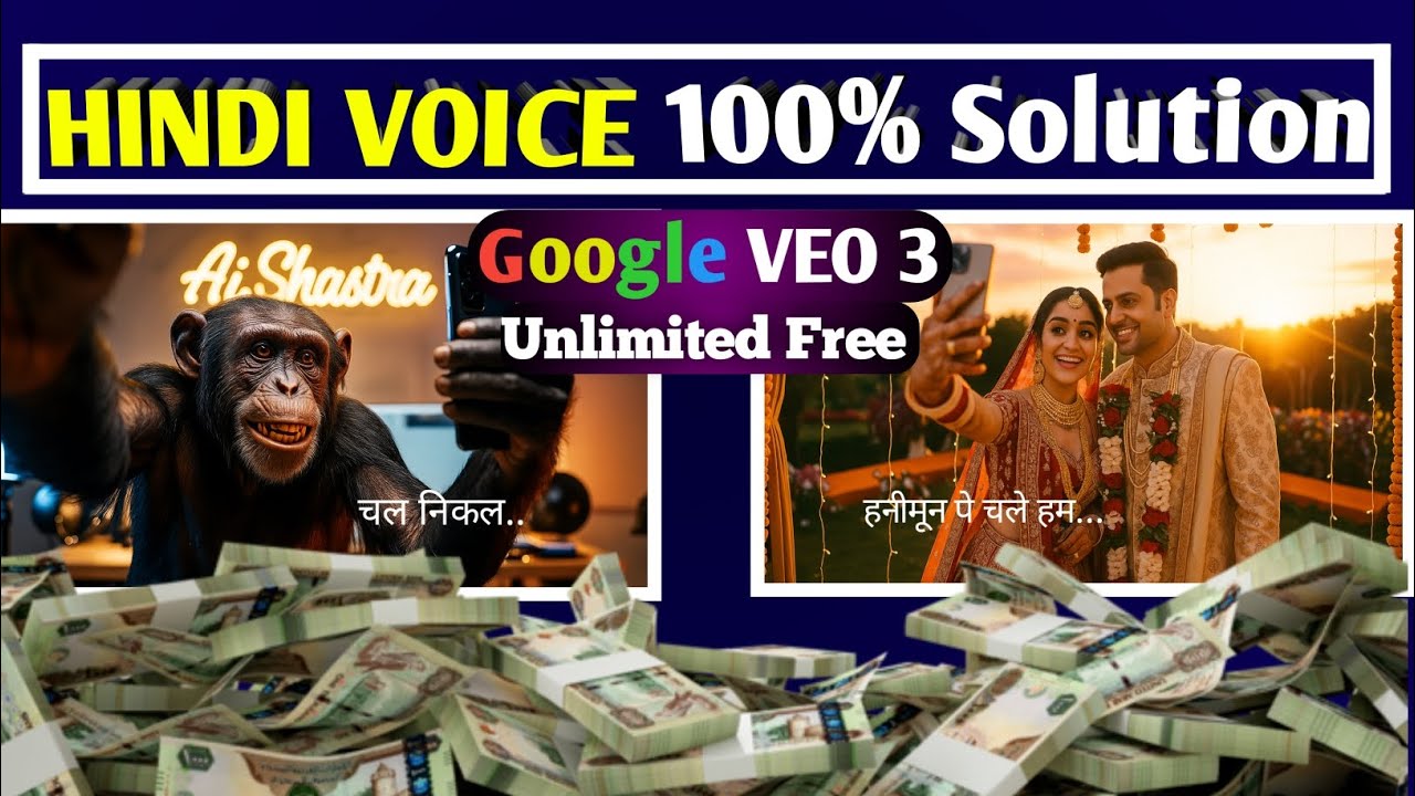 Get Google VEO 3 Hindi Voice Problem Solve | Generate Unlimited Free Ai Video (FULL TUTORIAL) #ai