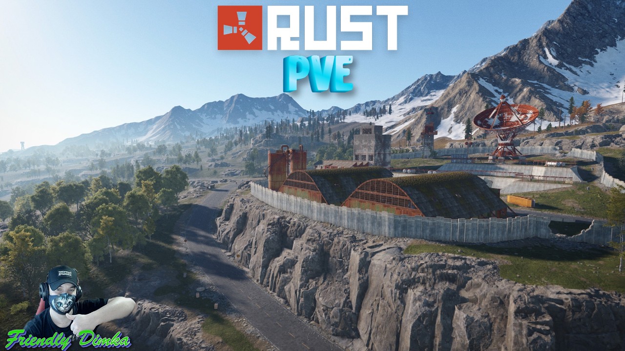 RUST. PVE.Спокойное выживание и Доброе общение после Глобал Вайпа. #rust #gaming #pve
