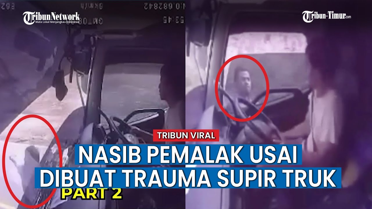 Begini Ending Pemalak yang Dibawa Jalan jalan Sopir Truk Usai Gagal Memalak