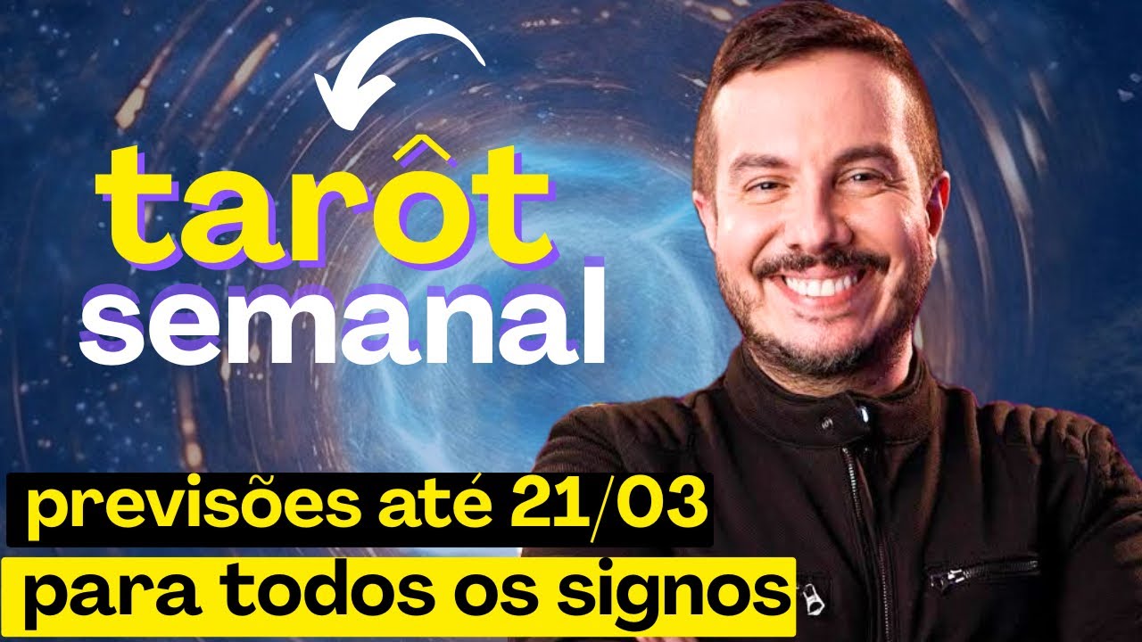 PREVISÕES DOS SIGNOS de 15 ATÉ 21 MARÇO 2026 com o TAROT | André Mantovani #horoscopodiario #tarot