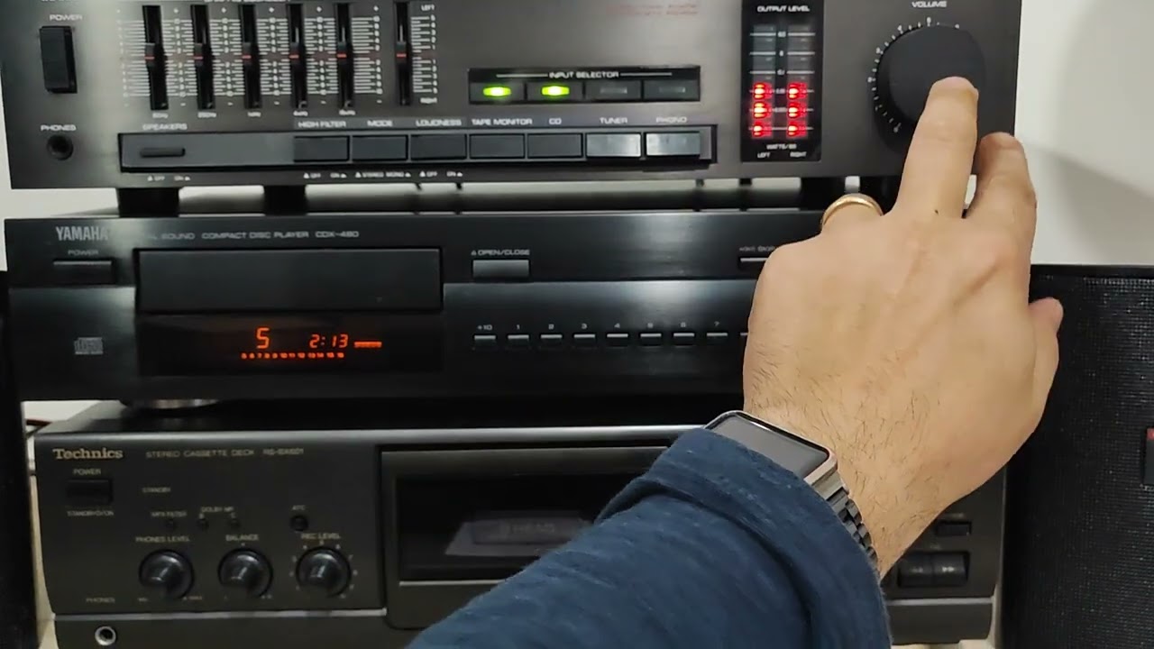videotest Technics RS-BX601 recording cassette