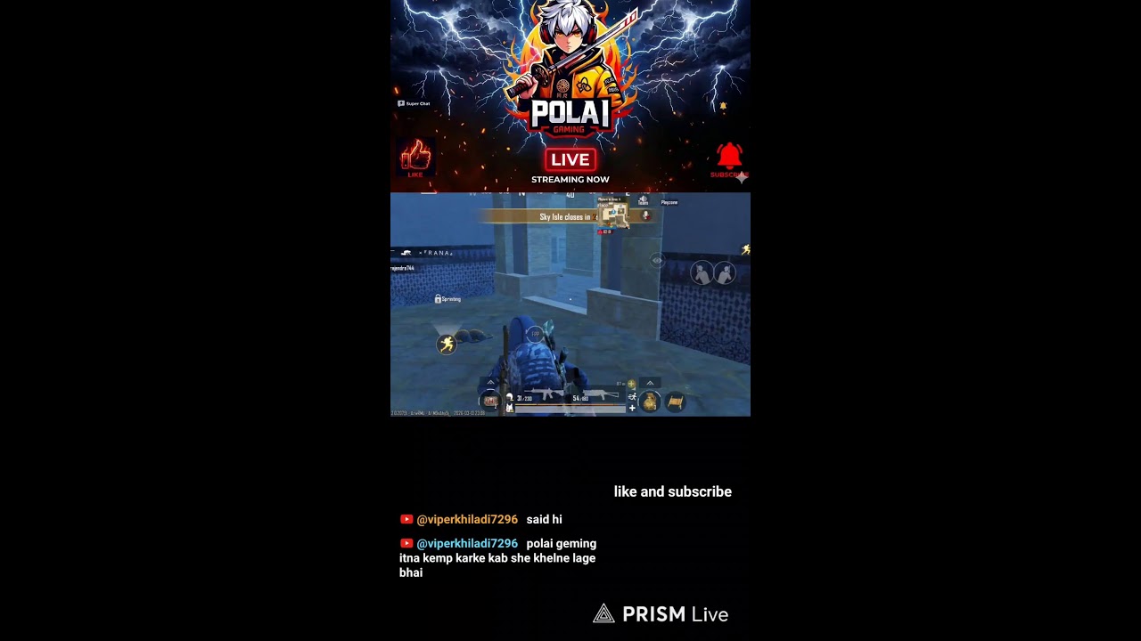 Live streaming of Polai Gaming