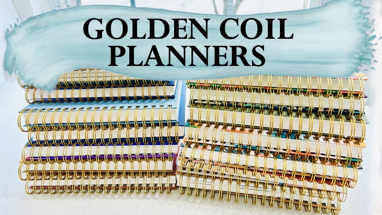 ALL MY GOLDEN COIL PLANNERS & HOW I'VE USED THEM | 10% OFF CODE