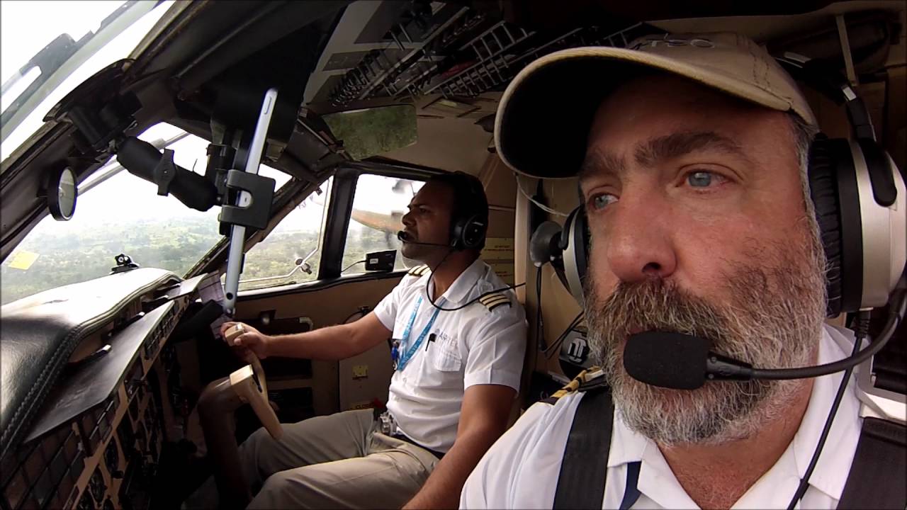 Landing at Obo Mission (FEFB) in Central Africa Republic