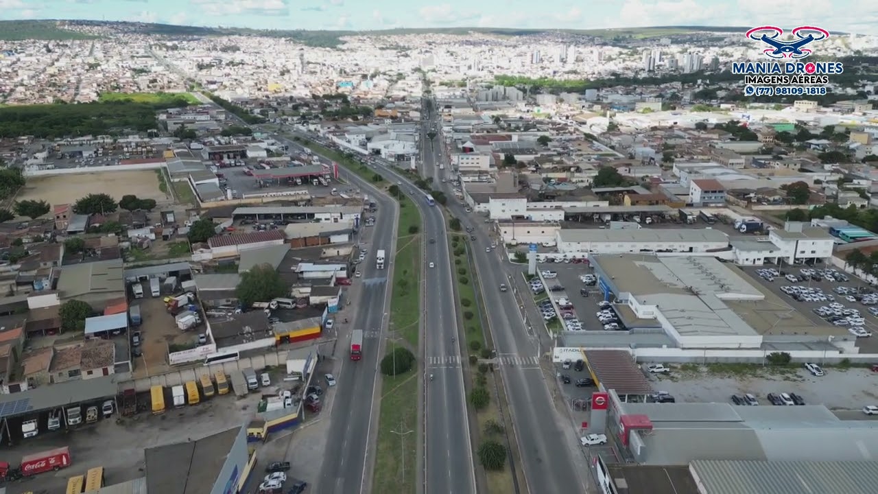 VITÓRIA DA CONQUISTA BAHIA SUÍÇA BAIANA IMAGENS AÉREAS DRONE DJI MINI 3 PRO