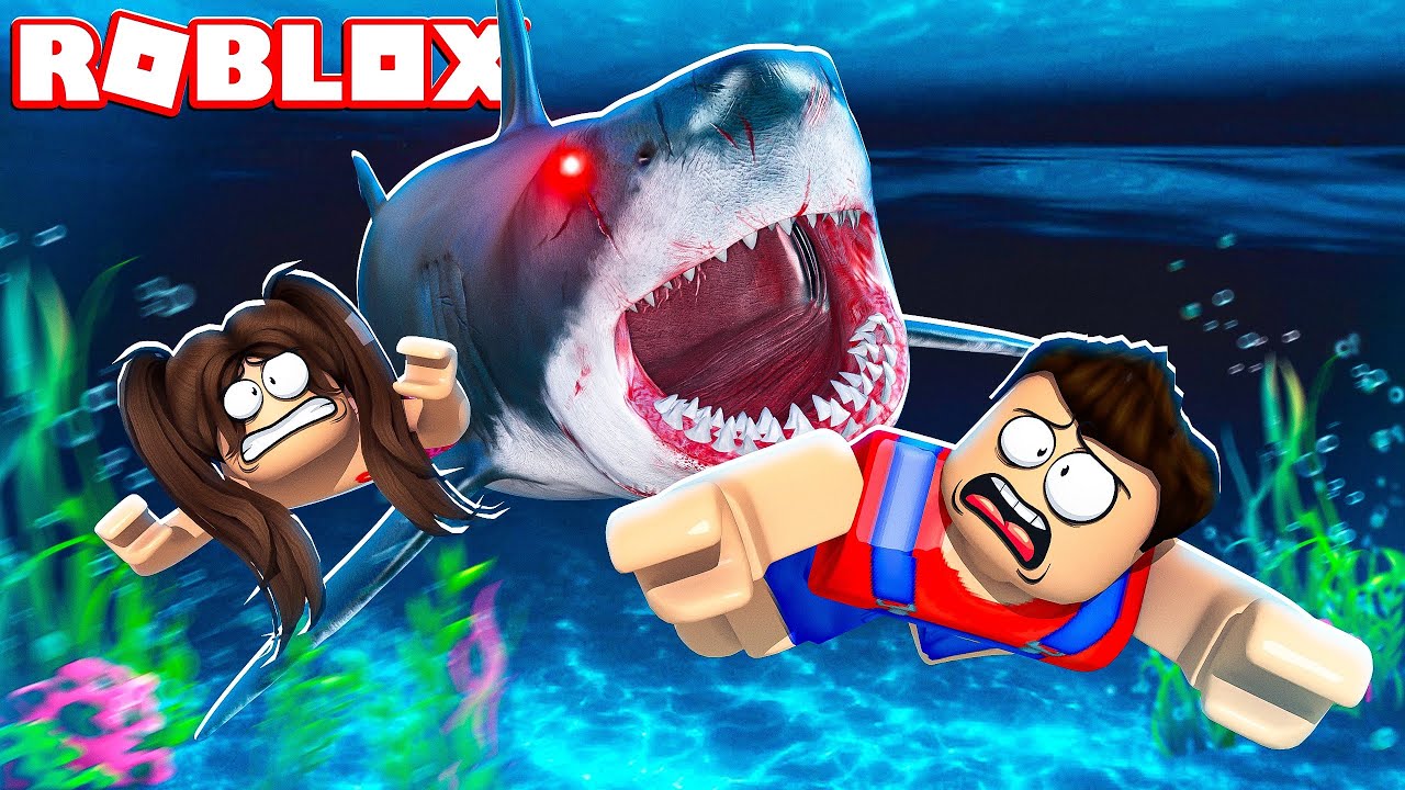 SCAPPIAMO DALLO SQUALO GIGANTE SU ROBLOX!!