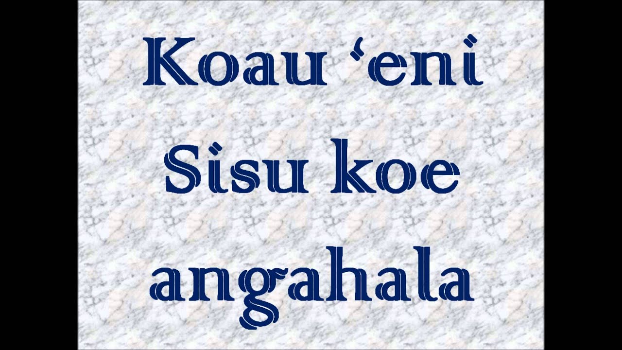 Ko Koe 'a e Tufunga - Fakalotu