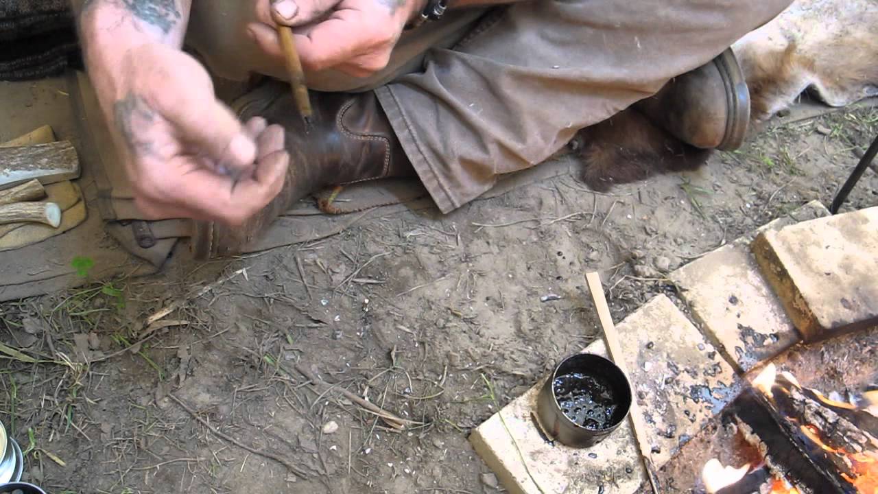 Diary of the Tipi 6 Repairing a Broken Stone Point Part 1