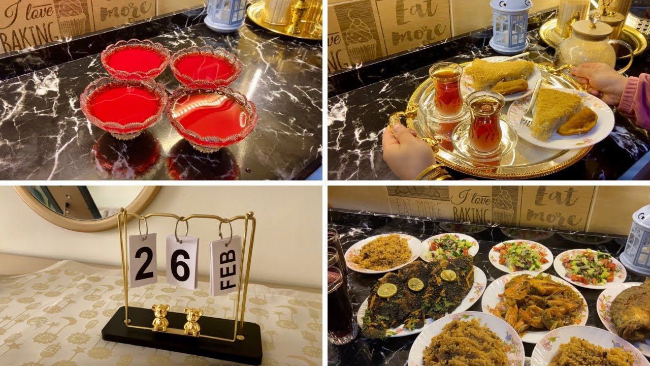 أول عزومة للغاليين أعملها في بيتي ✨ في يومي الثامن من رمضان 🌙🍽️
