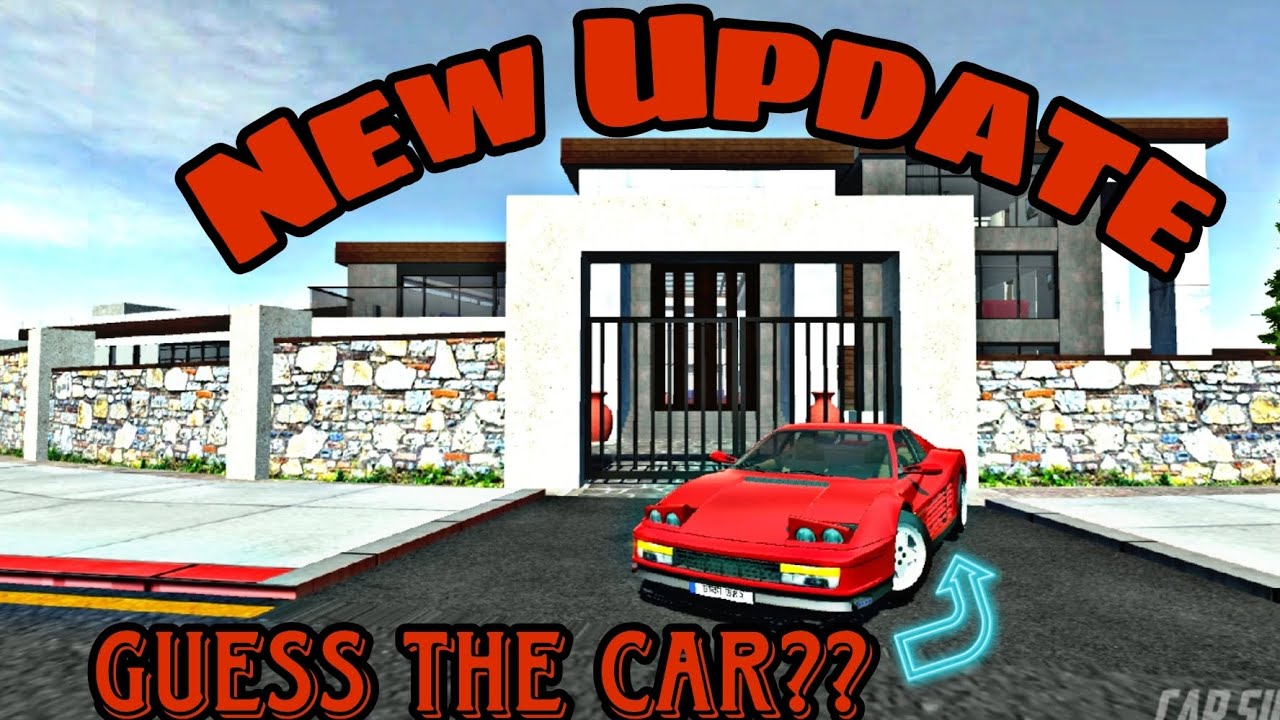 Buying New Update Car in Car Simulator 2 | Ferrari Testarossa in Car Simulator 2 | #carsimulator2 
