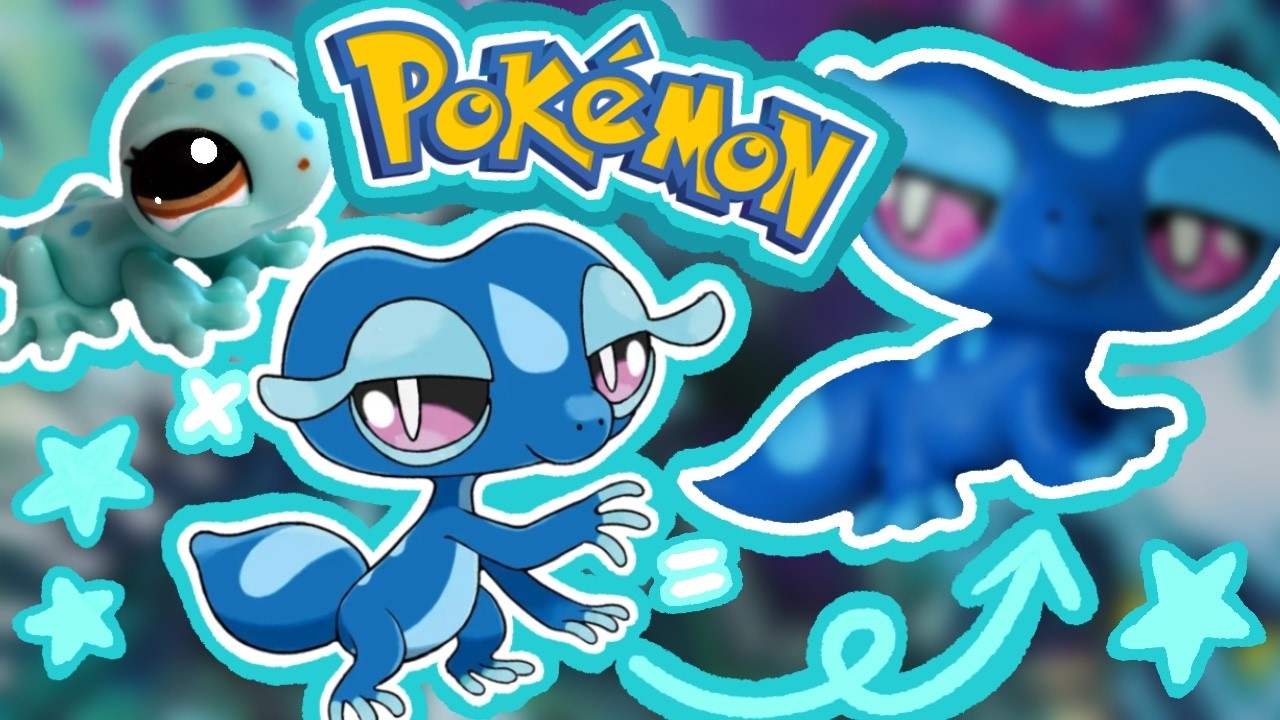 The New POKEMON STARTER is a LITTLEST PET SHOP