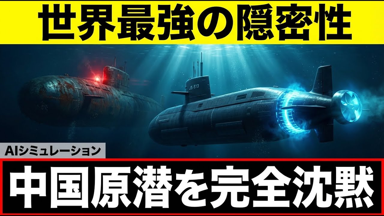 【緊急シミュレーション】中国海軍が震えた…日本の最新鋭潜水艦「たいげい」が探知不能な理由！リチウムイオン電池の衝撃的性能とは？