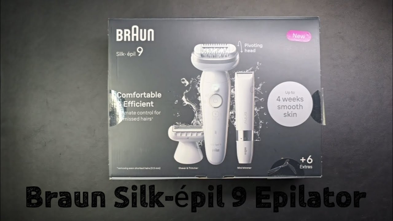 Braun Silk-épil 9 Epilator - Unboxing