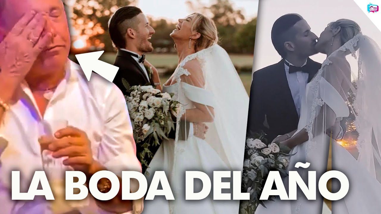 Ricardo Montaner rompe en llanto en la boda de Ricky. Asi fue la boda de Ricky Montaner Y Stefy R.