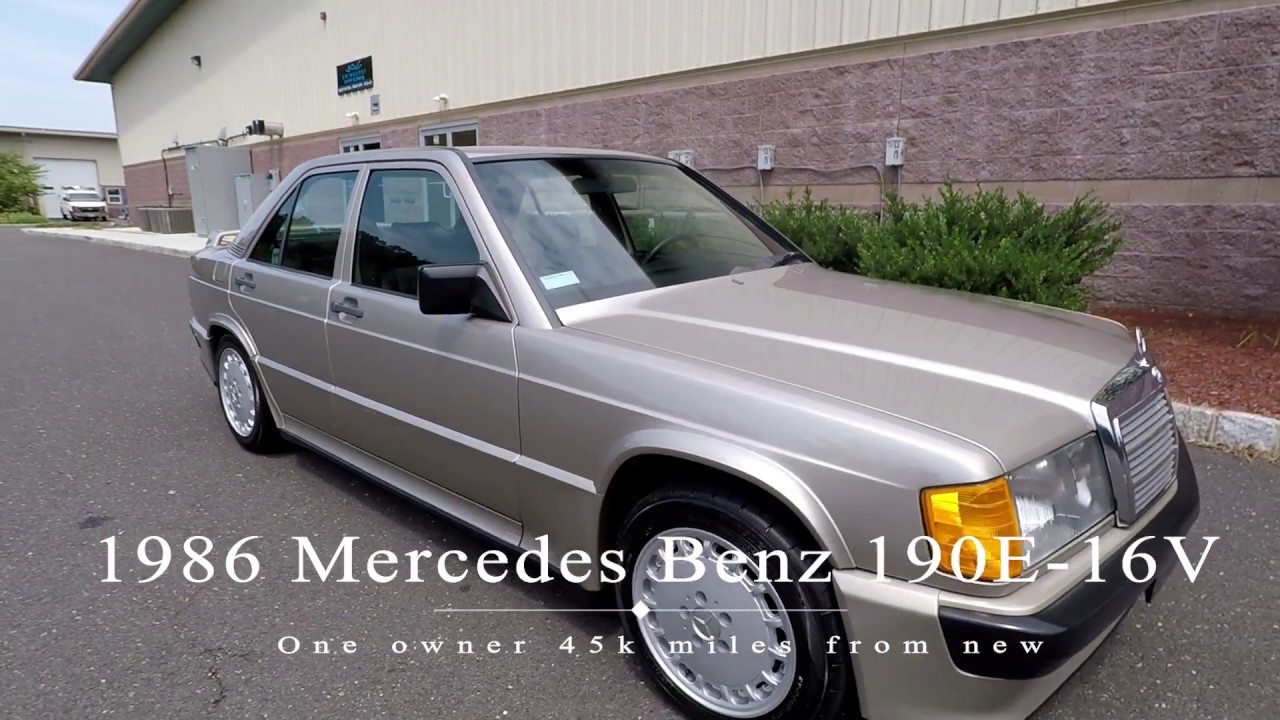 1986 Mercedes Benz 190E-16V One owner 45k miles !!!