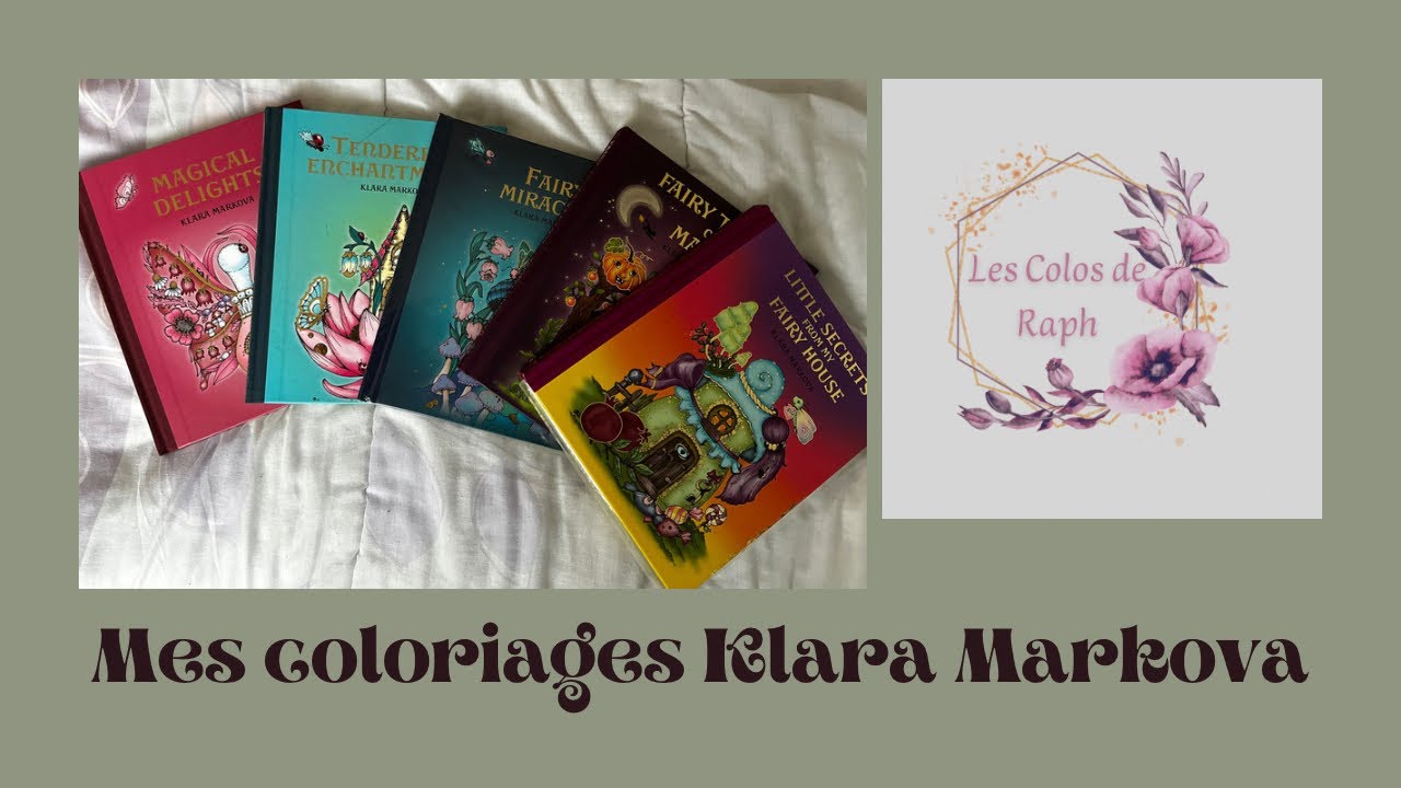 Mes coloriages Klara Markova