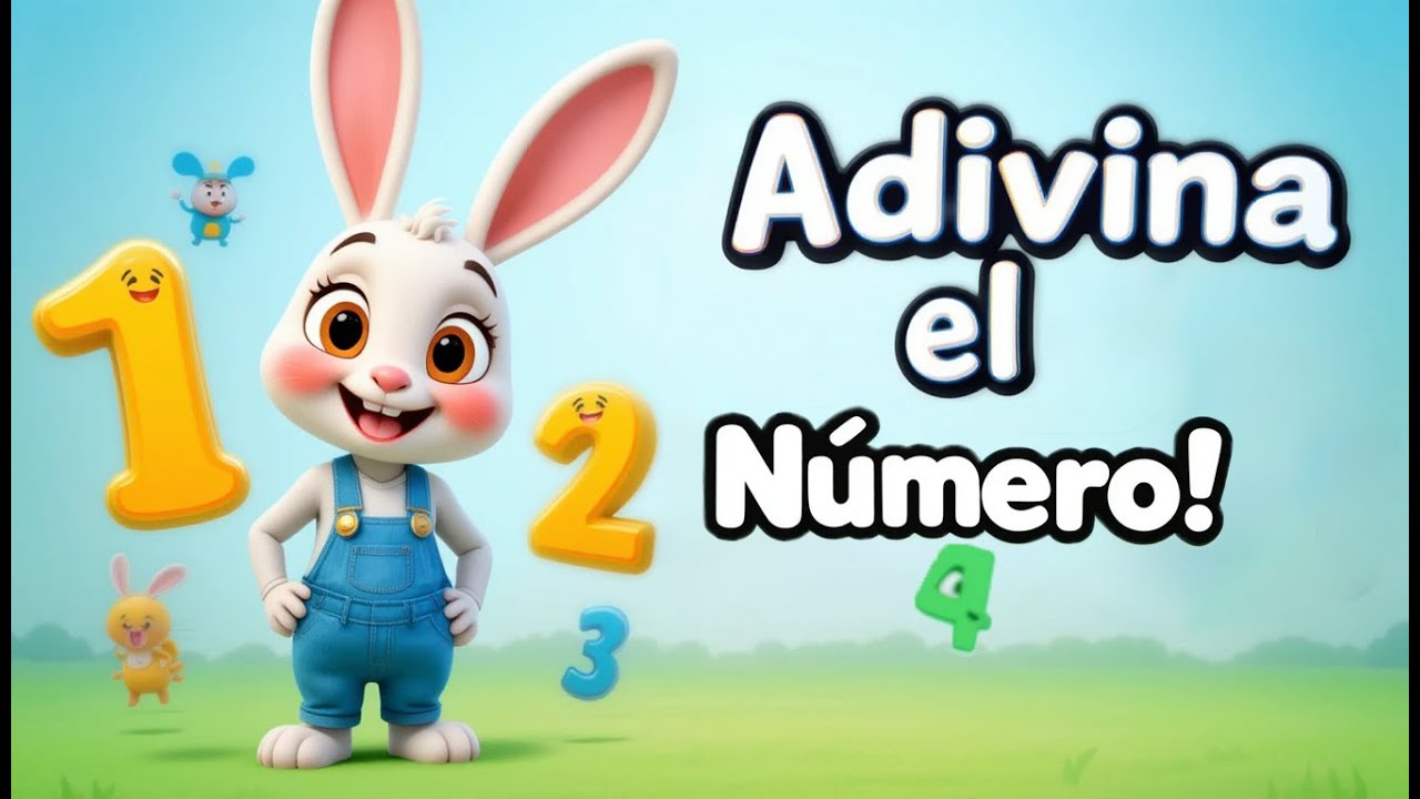 10 Adivinanzas de Números para Niños: ¡Aprende con el Conejo! 🔢
