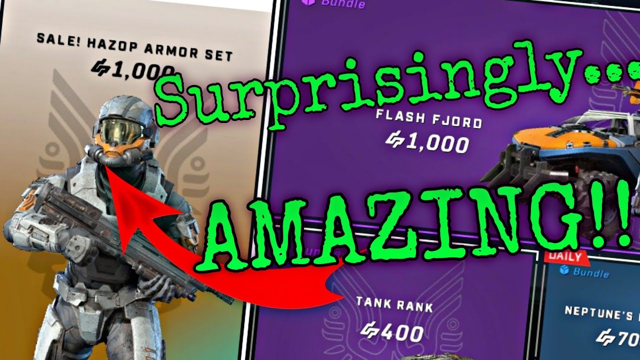 Halo Infinite Store Items - March 1st (Surprisingly AMAZING!!)