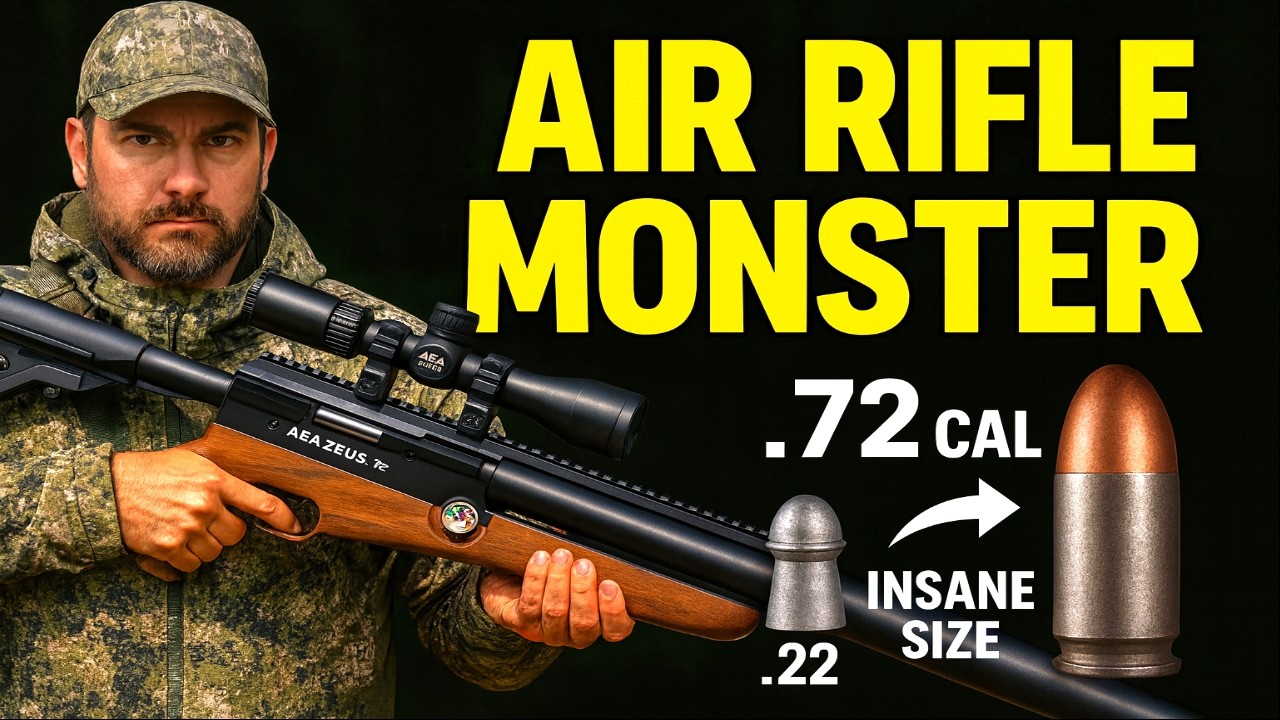 AEA ZEUS .72 Cal &ndash; самая мощная пневматическая винтовка в истории! (Полный обзор и охотничий тест)