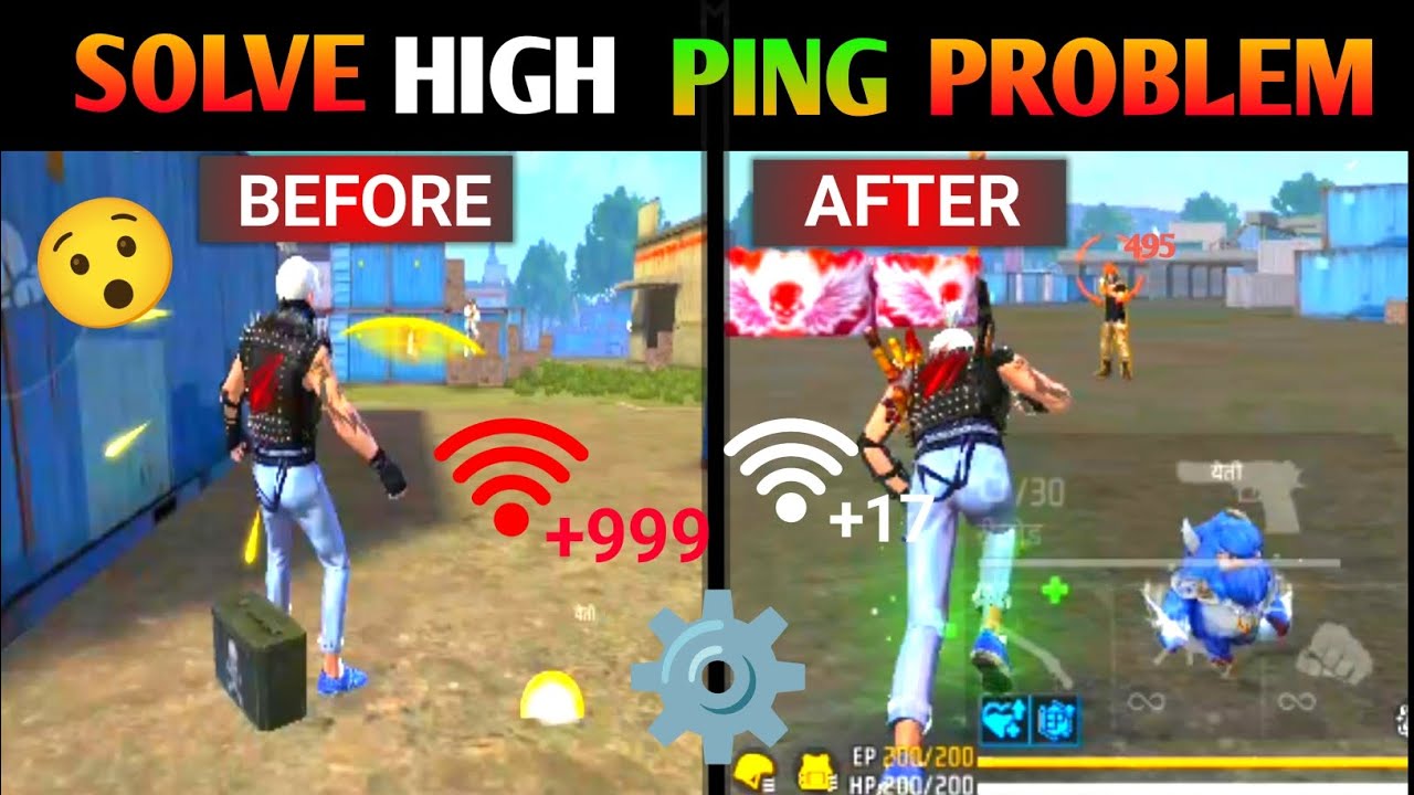 How To Solve 999+ Network ProblemFree Fire ||How To Fix High PingProblem ||999+ Ping Problem 