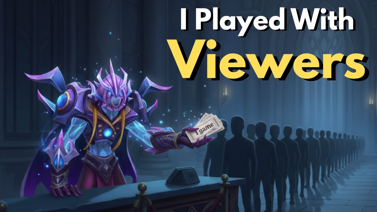 Carrying My Viewers as Arc Warden in Dota 2