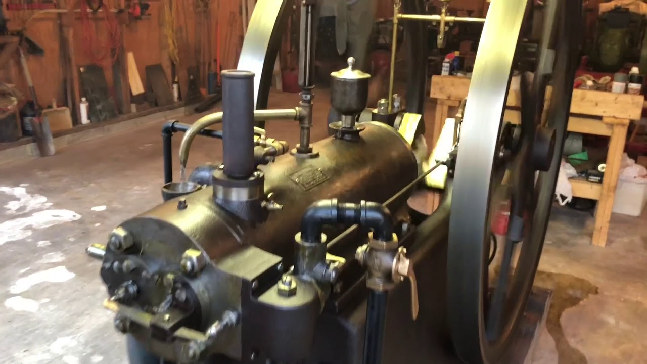 1896 10 HP White & Middleton Gas Engine
