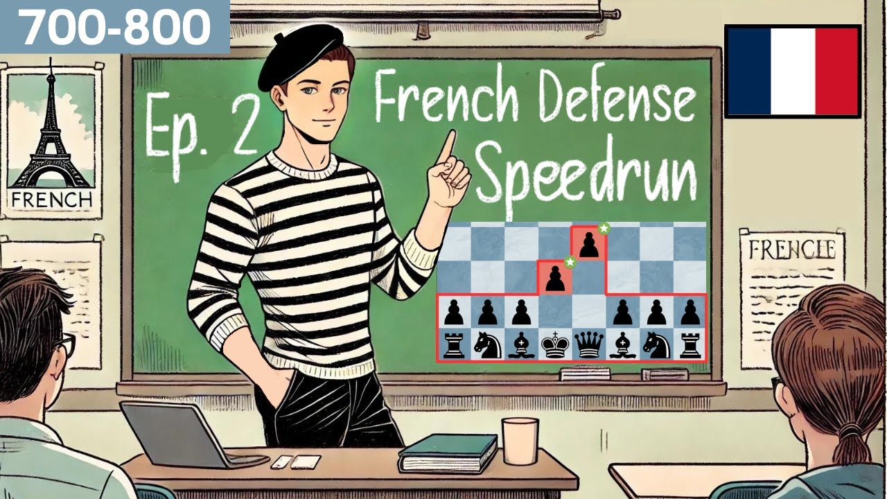 French Defense Speedrun: How to Take Advantage of Inaccuracies | Episode 2 | 700-800