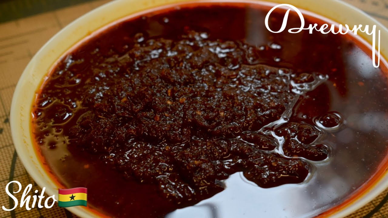 THE CHUNKY SHITO RECIPE YOU MUST TRY! GHANA