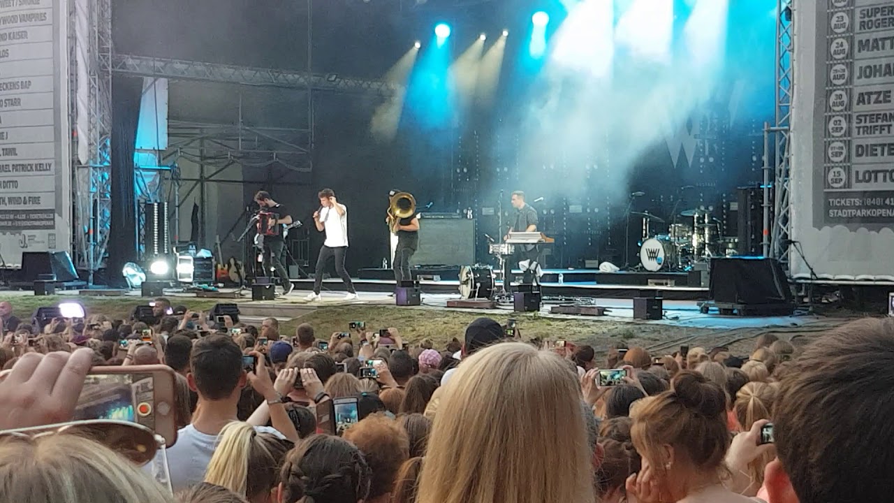 Wincent Weiss medley Stadtpark Hamburg 26.07.2018