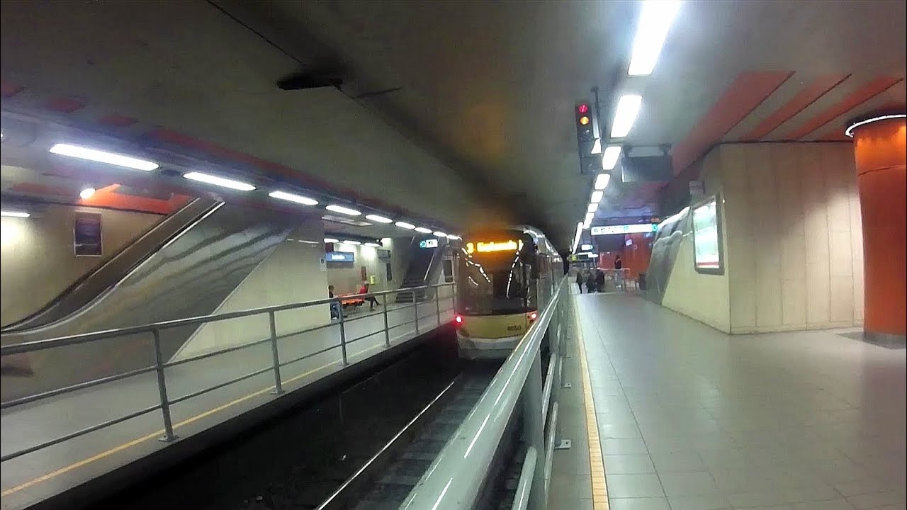 Pr&eacute;m&eacute;tro de Bruxelles 4 Gare du Nord - Berkendael / Brusselse Premetro 4 Noordstation - Berkendaal