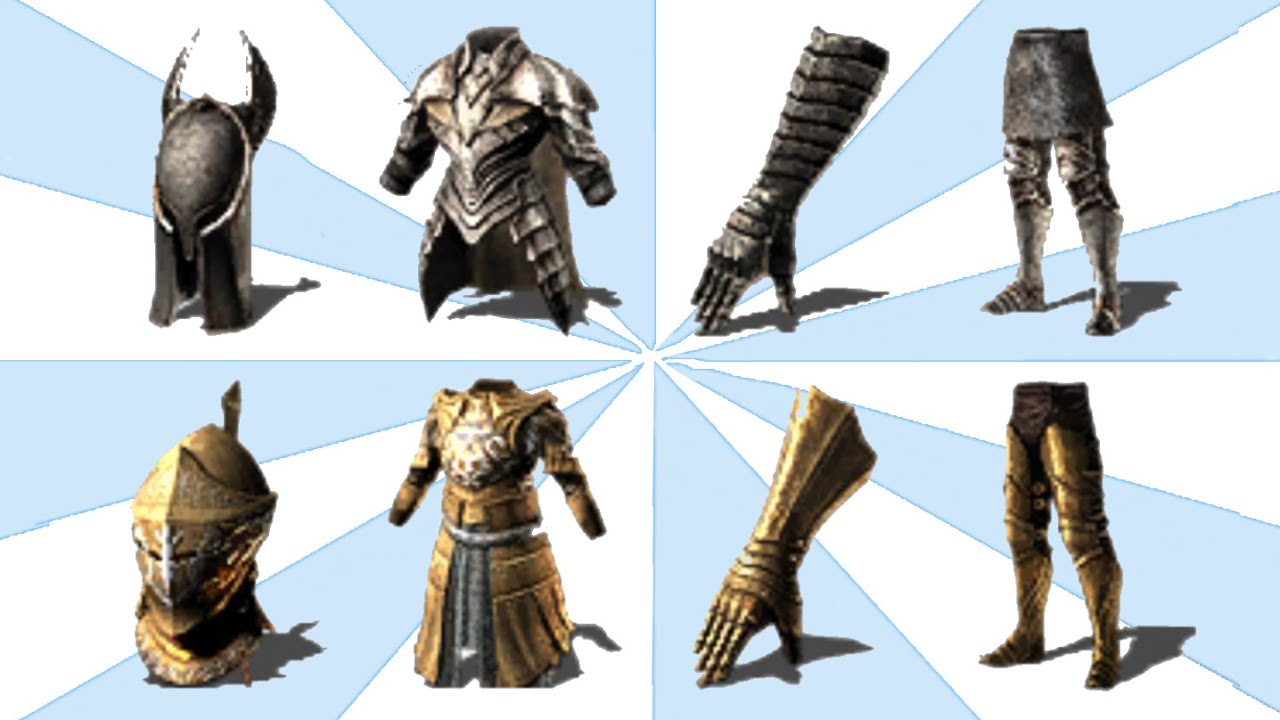 Dark Souls: TOP 5 MEJORES ARMADURAS + Guía para conseguirlas