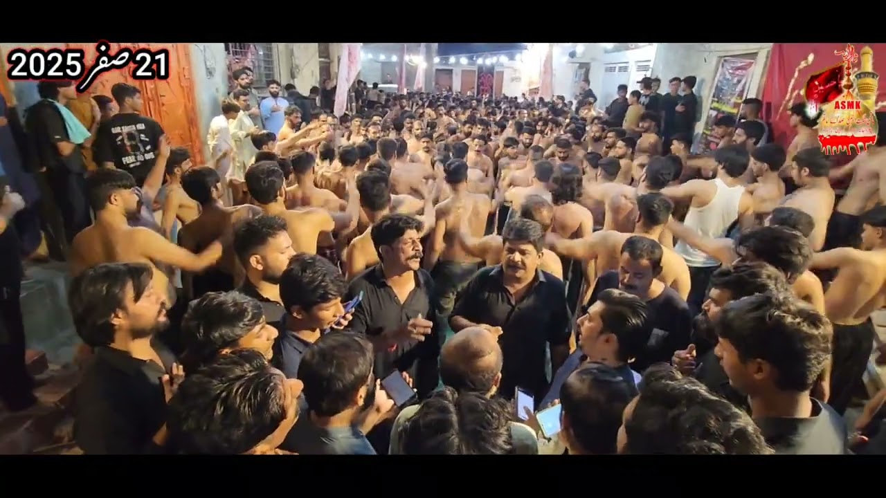 Matamdari 21st Safar 2025 Malir Noha Poet Abid Ali Soz Shani Khan Sangat Sada e Matam Raja Party Kar