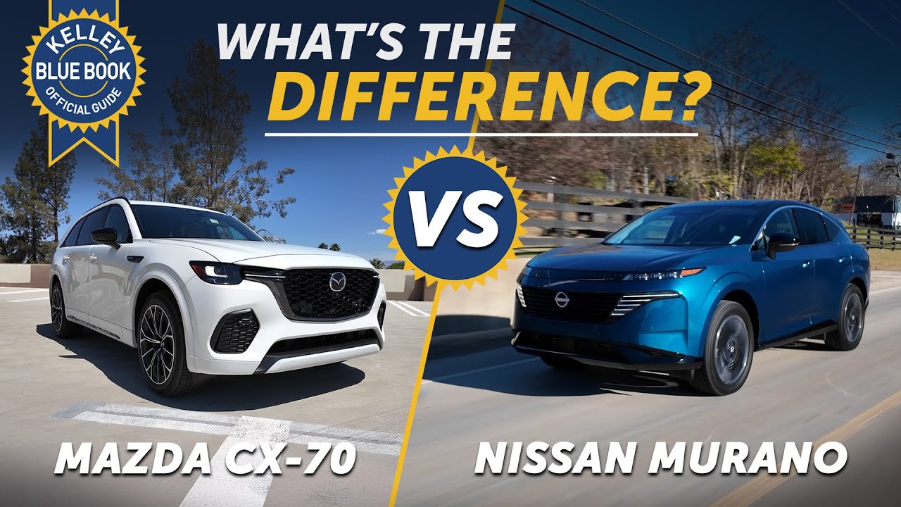 2025 Mazda CX-70 Vs 2025 Nissan Murano | What's The Difference?